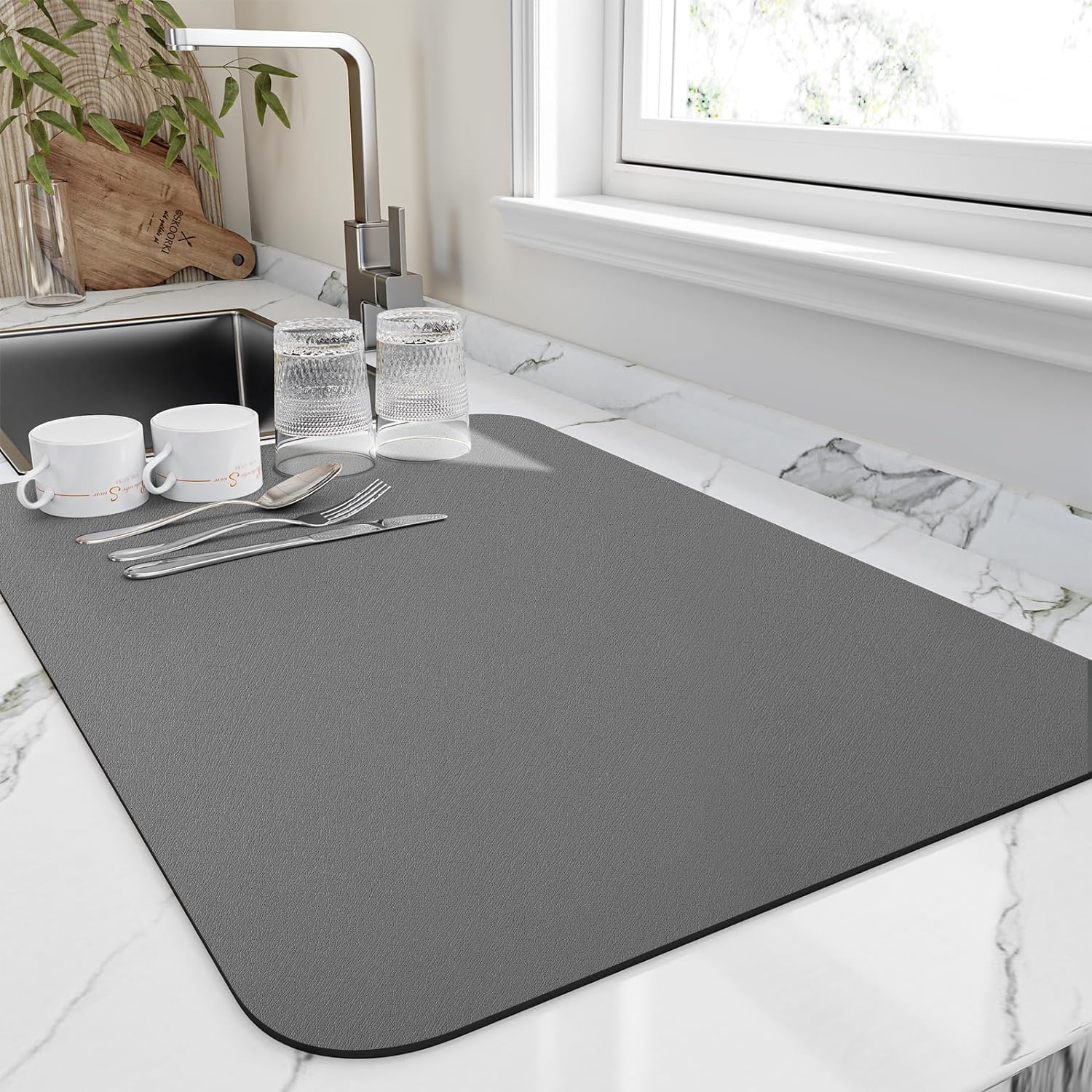Detalle de HotLive Dish Drying Mat 18"x24