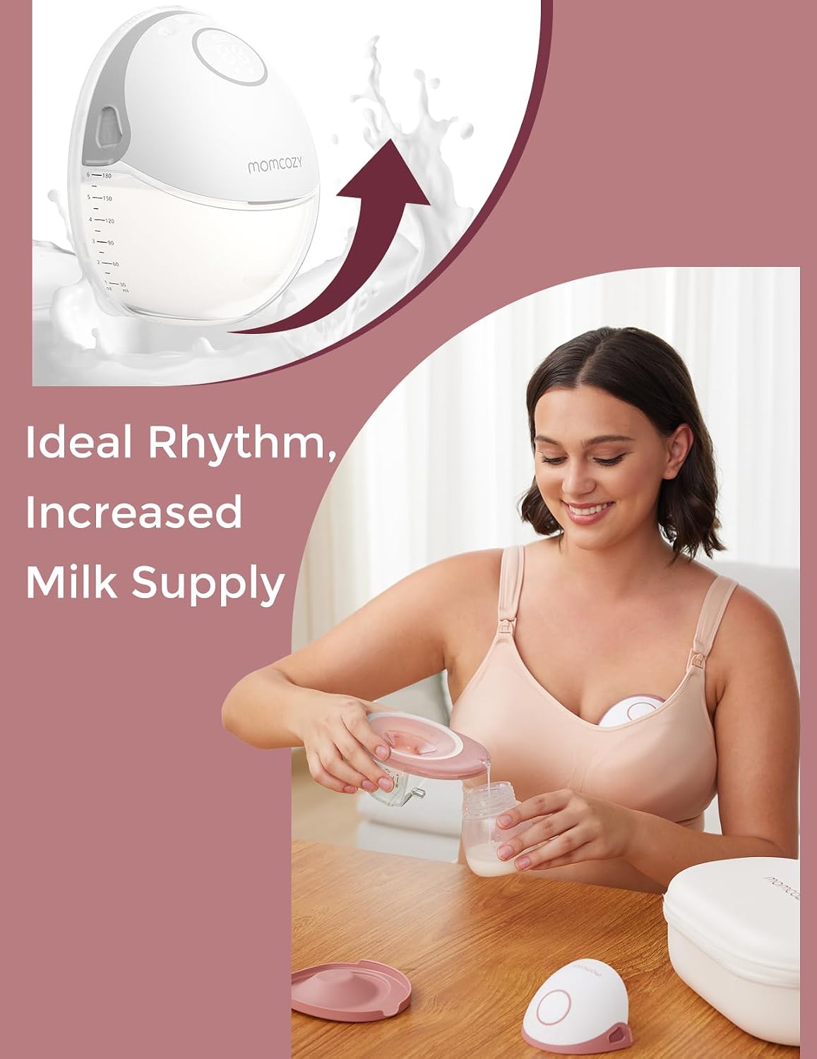 Thumbnail 5 de Momcozy M6 wearable breast pump 24mm