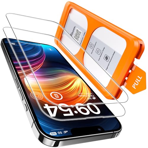 Detalle de TOCOL Pellicola protettiva per iPhone 14 6,1" 9H, 2 pezzi
