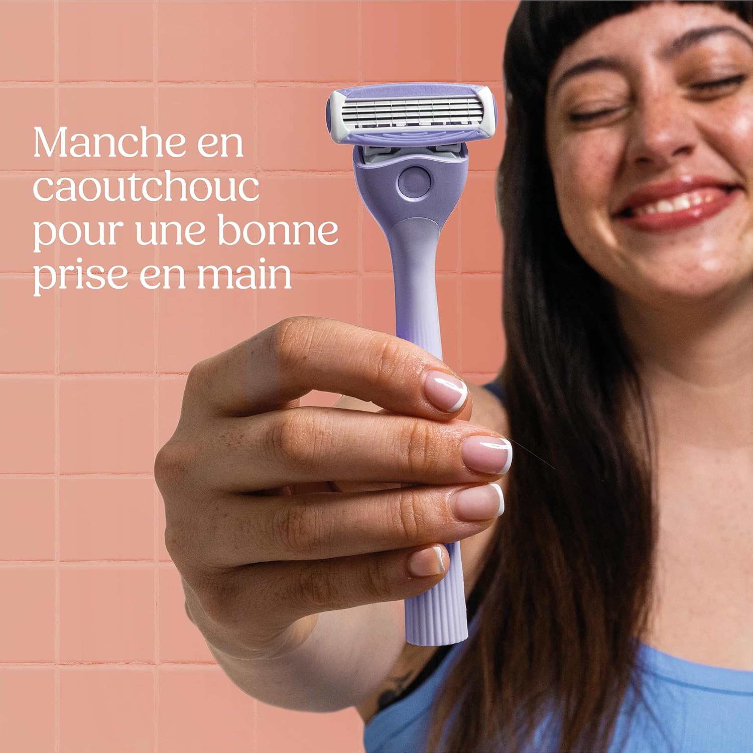 Detalle de Wilkinson Sword Intuition Quattro Sensitive – Pack XL avec 6 recharges pour peau sensible