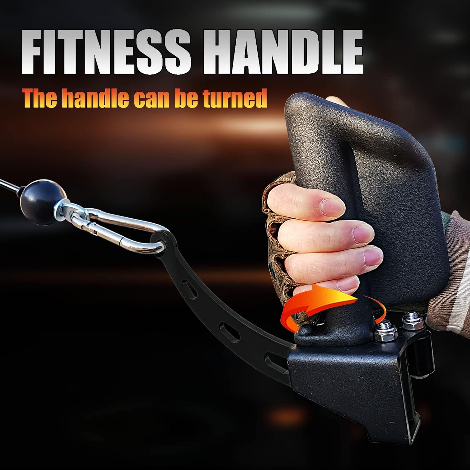 Thumbnail 4 de KORIKAHM 002 verstelbare lat-pulldownstang voor pulldowns en T-bar rows