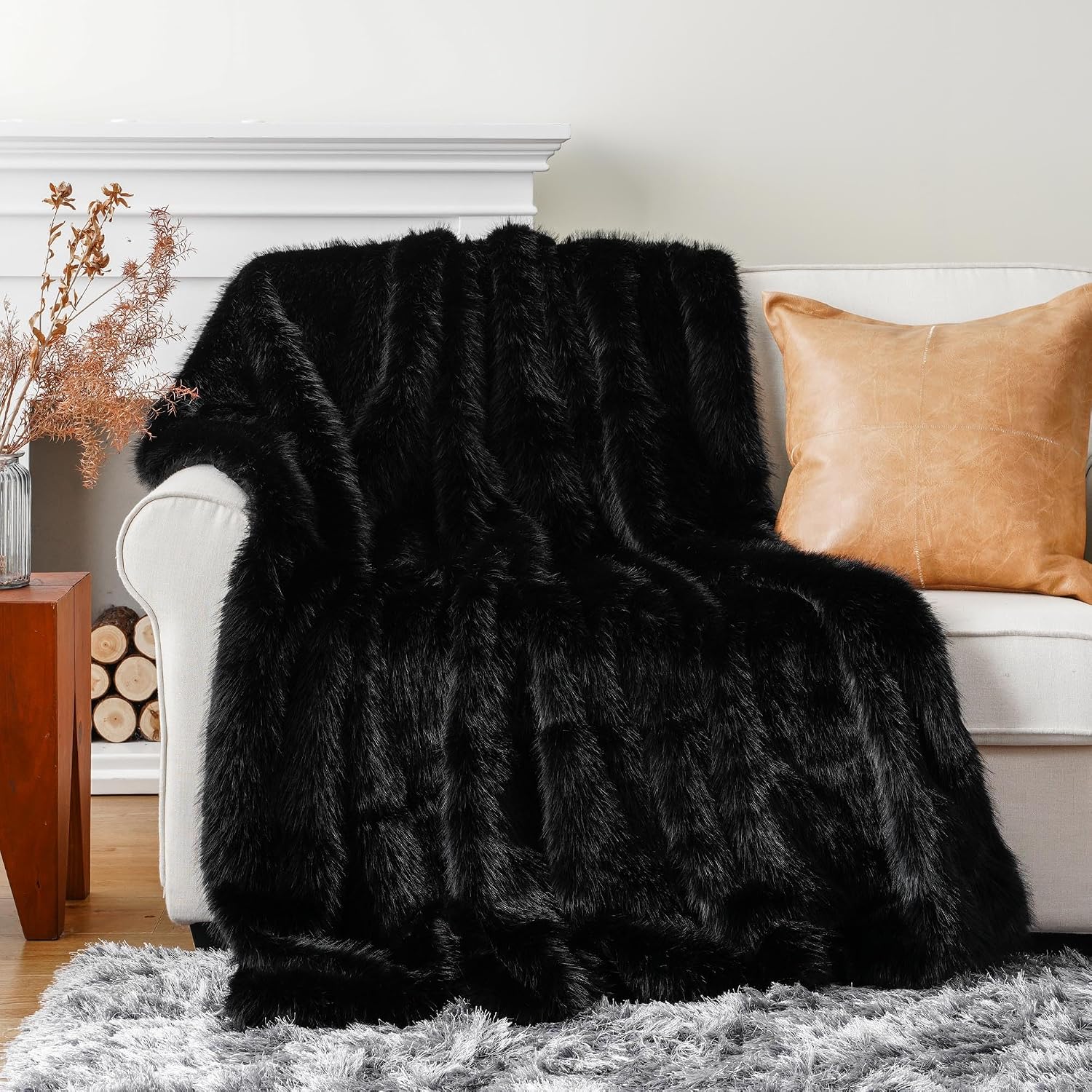 Thumbnail 2 de BATTILO HOME Luxury Faux Fur Throw 150x200cm 🛋