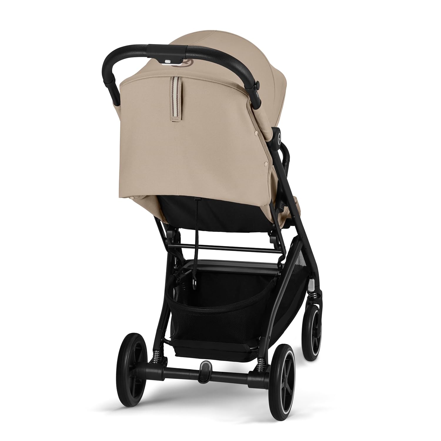 Detalle de Cybex Gold Beezy Kinderwagen – kompakt, ergonomisch und kompatibel ab Geburt (Almond Beige, 8,5 kg)