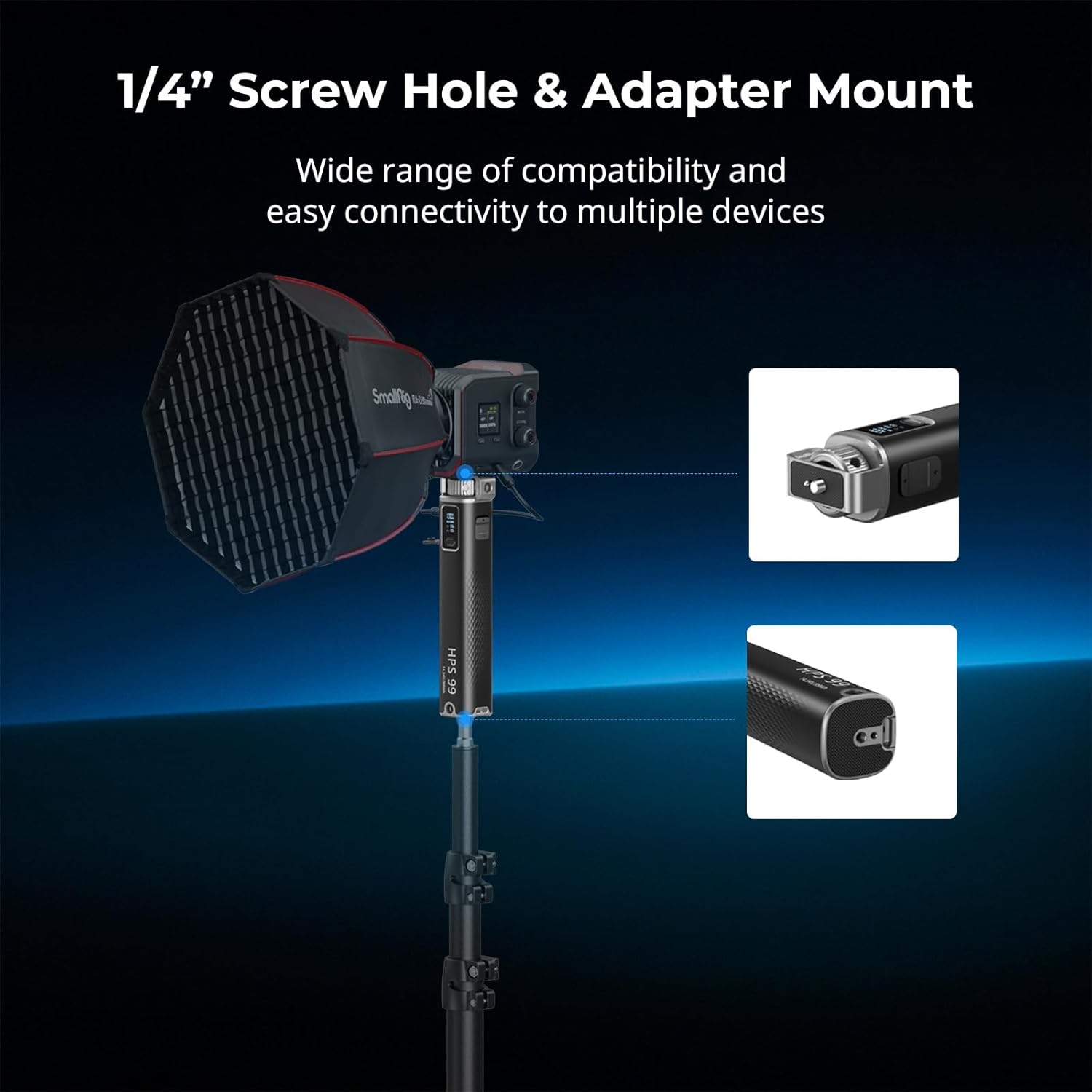 Thumbnail 3 de SMALLRIG Impugnatura 99 Wh per fotocamere