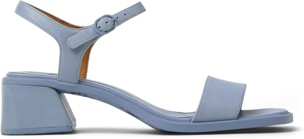 Detalle 2 de Camper Femme Kora Sandal K201914 – Sandale en cuir bleu pastel, confort et élégance estivale