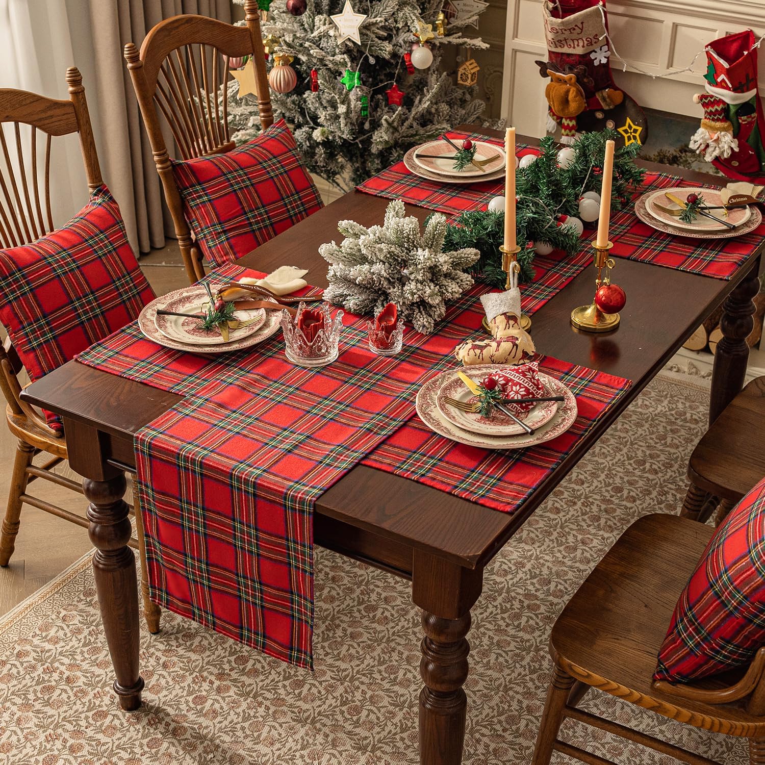 Thumbnail 6 de Softalker Christmas Table Runner, 13 x 70 Inch