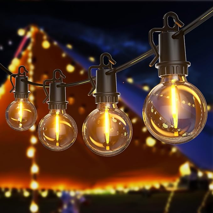 FIFlying Guirnalda Luces Exterior 20,1 M G40 🌟 Decoración Ideal