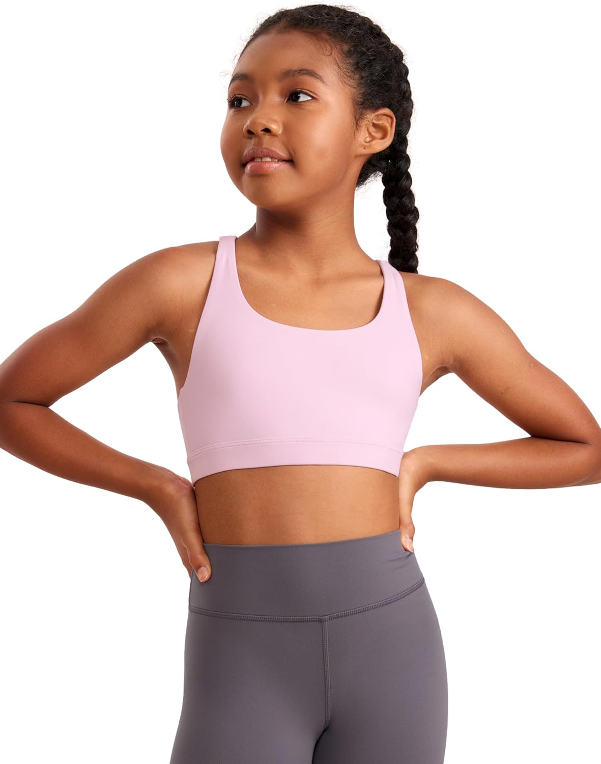 Thumbnail 6 de CRZ YOGA Filles Butterluxe À Lanières – Brassière de sport pour yoga et danse