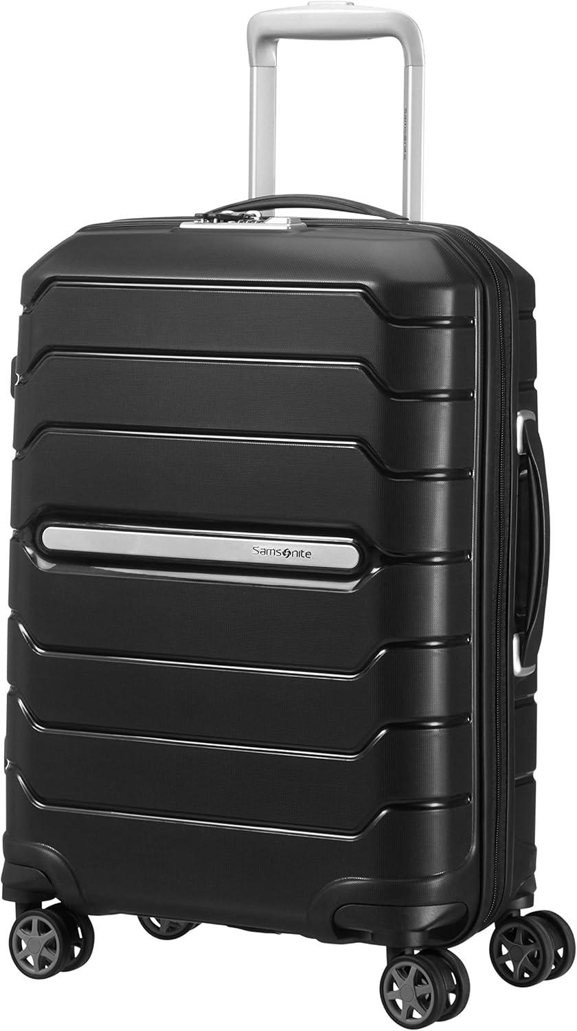 Detalle de Samsonite Flux - Spinner S Extensible Hand 55 cm Noir : fiche d’achat