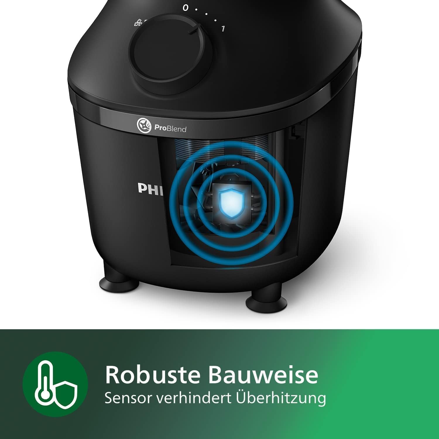 Detalle de Philips HR2041/41 Standmixer 1,9 L 🍹