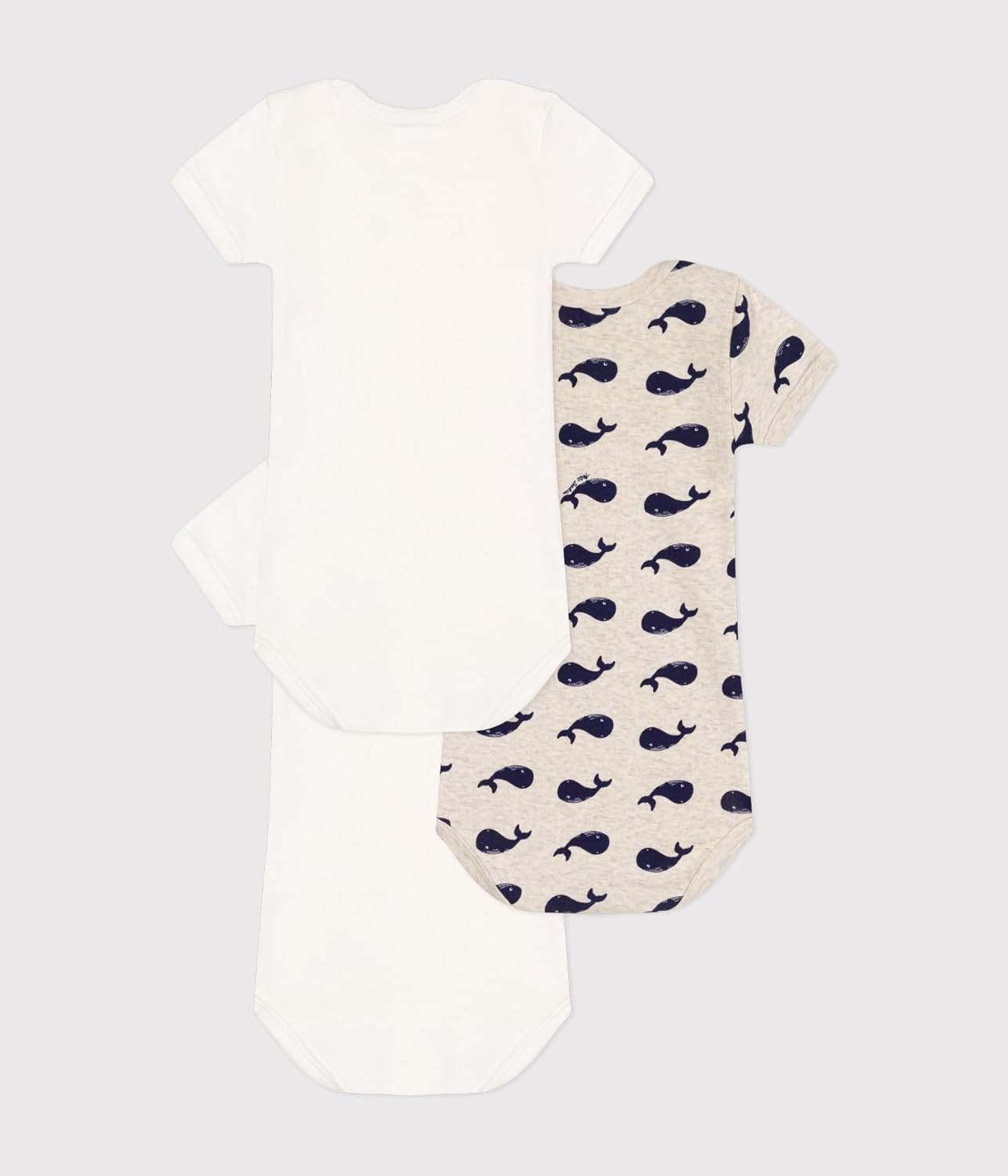 Thumbnail 1 de Petit Bateau Unisex Baby Body (3er Pack) – kurzes Ärmelchen, komfortabler Alltagsbegleiter