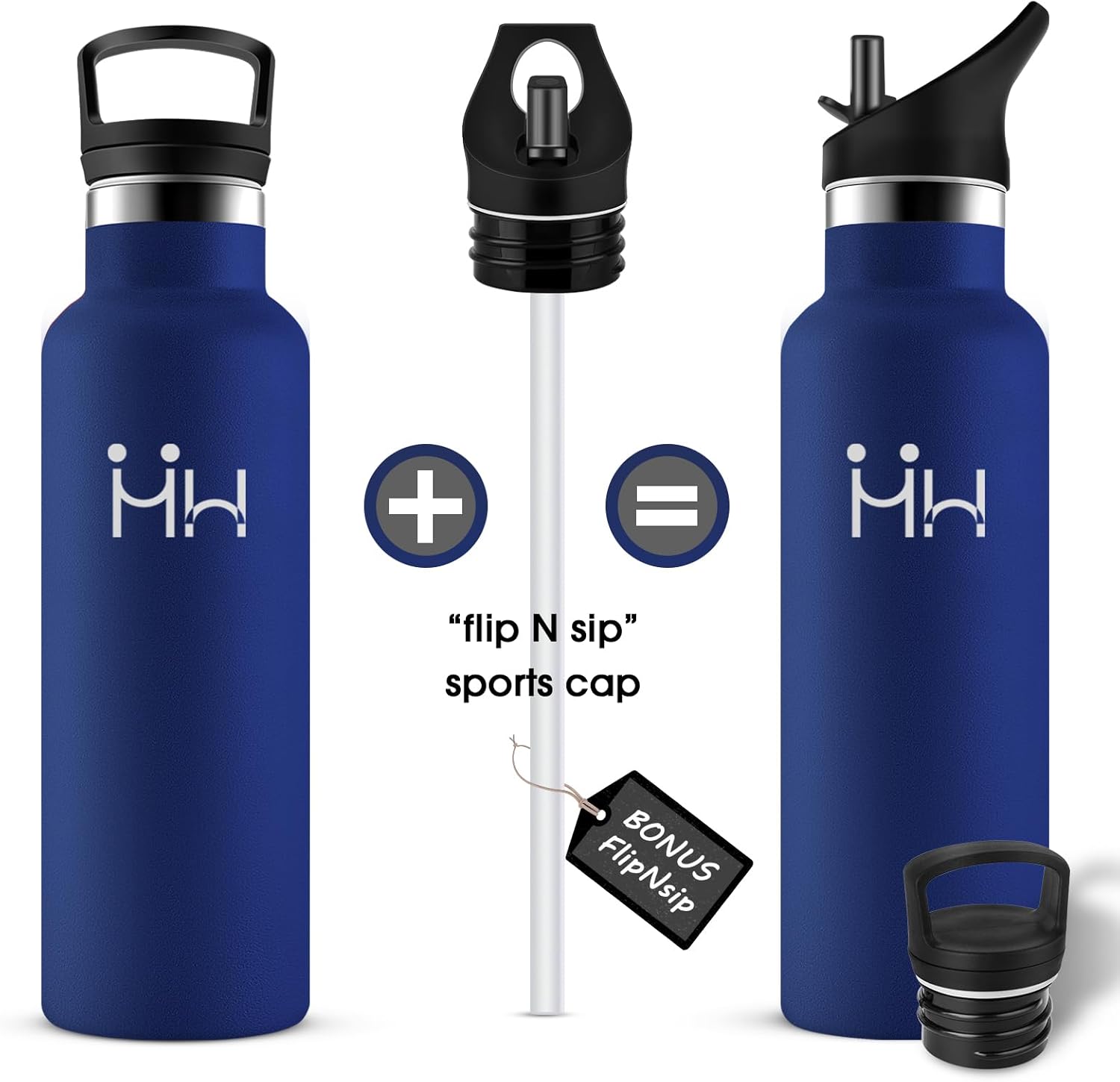 Thumbnail 3 de JAPORIA 500ml botella térmica con pajita