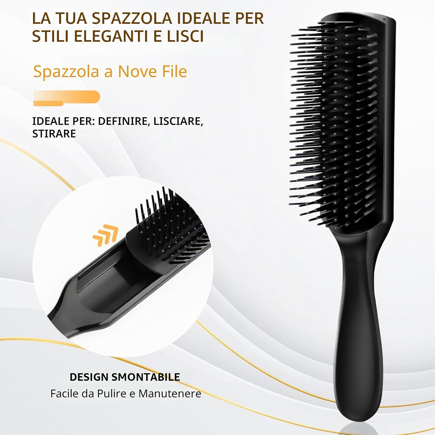 Thumbnail 2 de DUAIU 5 pezzi Pettine per capelli