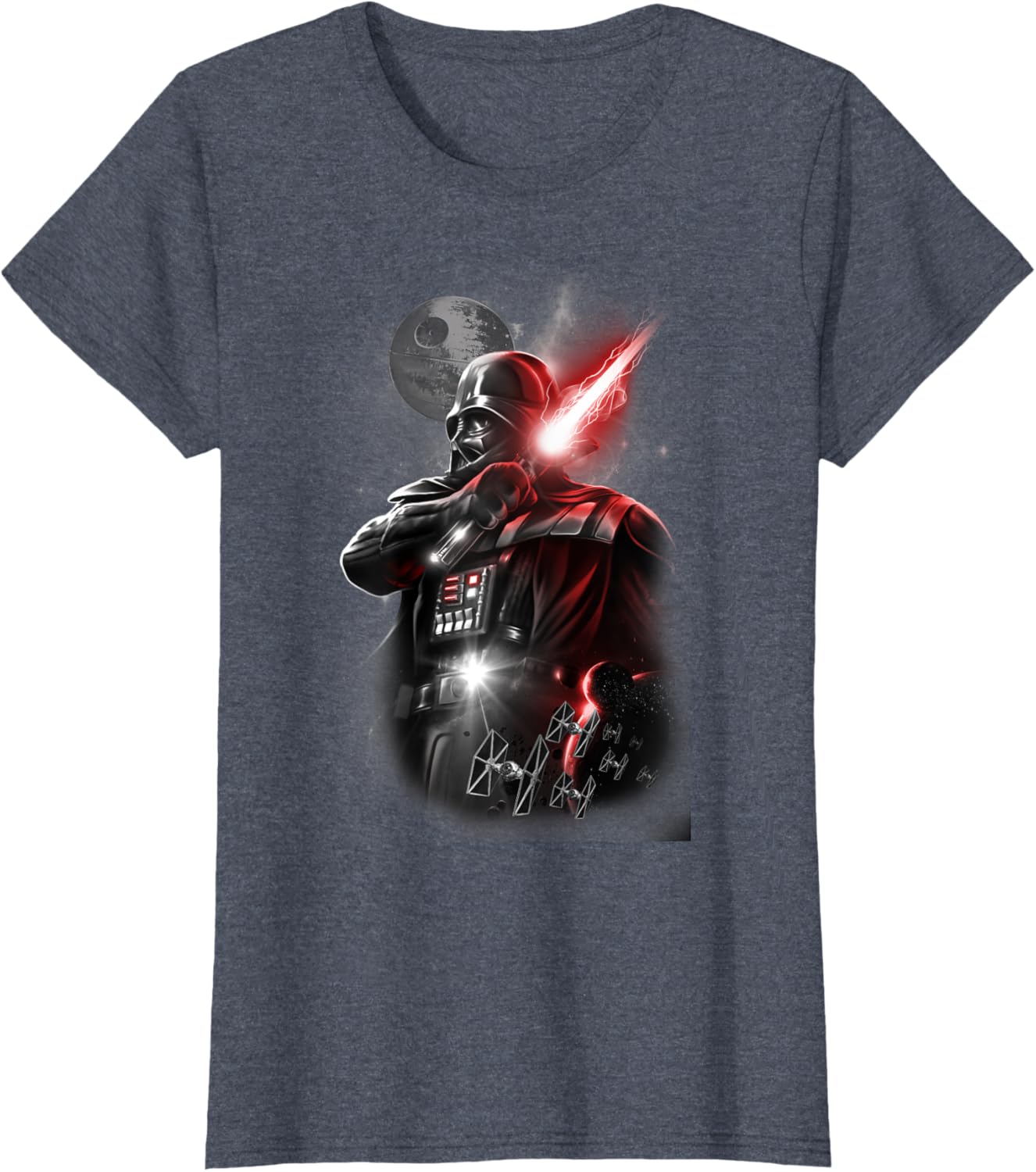 Thumbnail 5 de Star Wars Darth Vader Lightsaber Portrait Maglietta