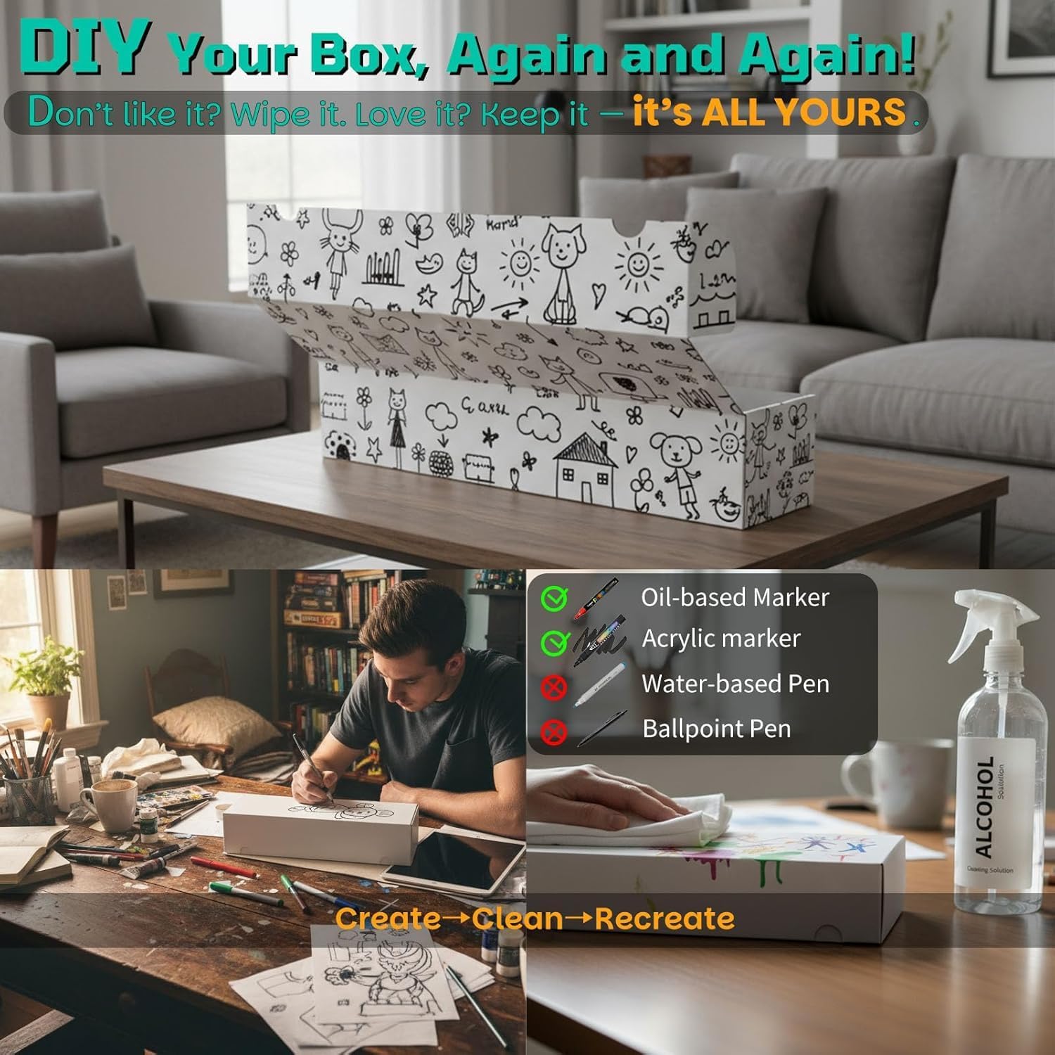 Detalle de Trading Card Storage Box, 14-Inch