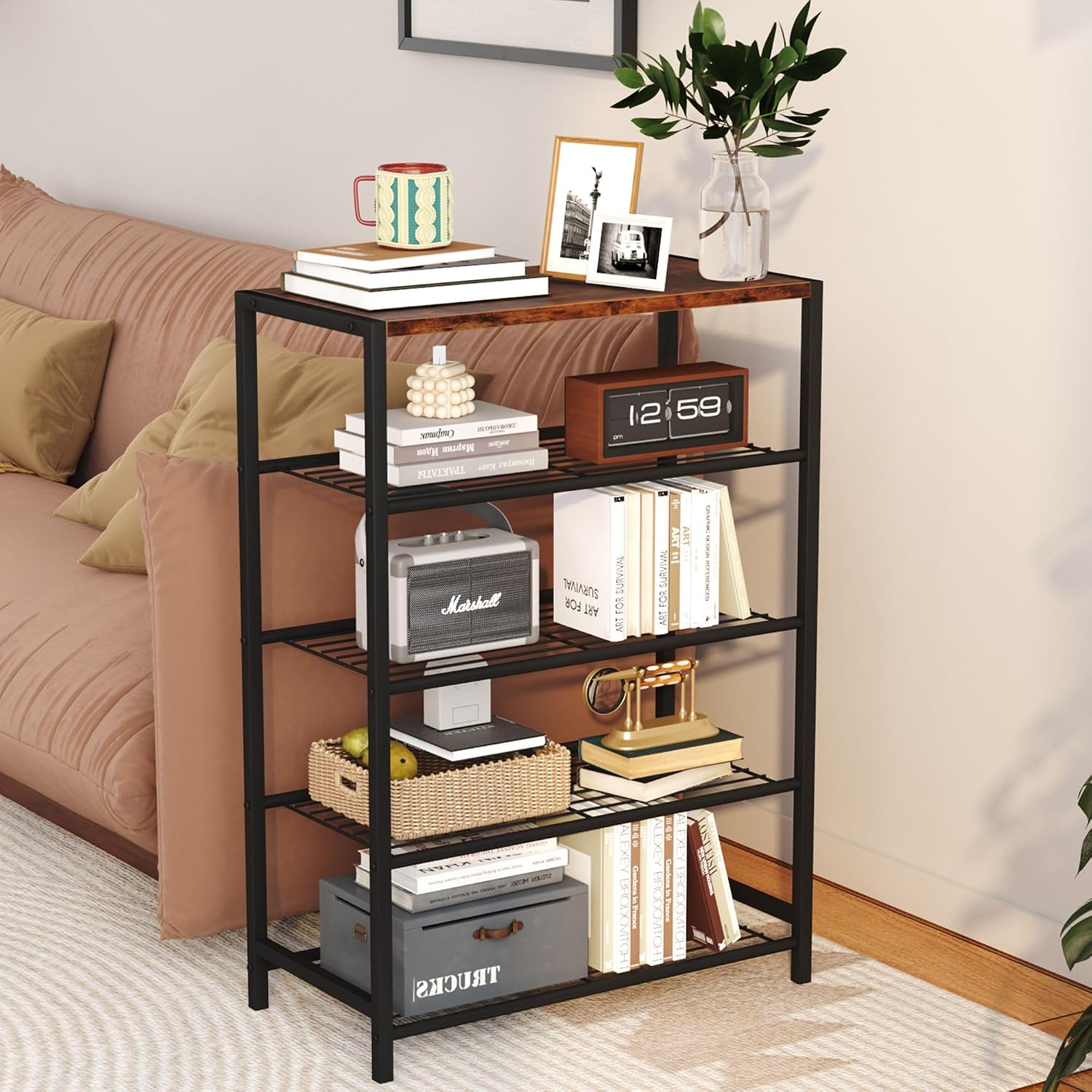 Thumbnail 4 de Yusong Shoe Rack, 5-Tier