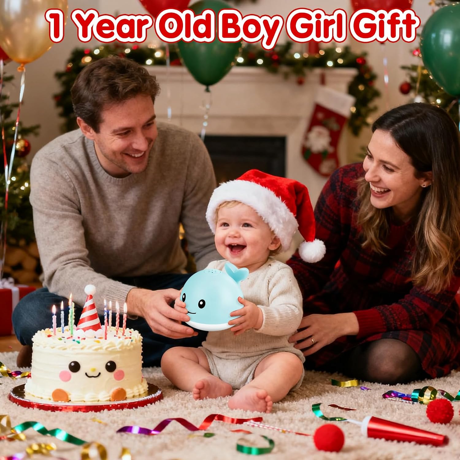 Thumbnail 2 de Light Up Whale Bath Toy for Ages 1-3