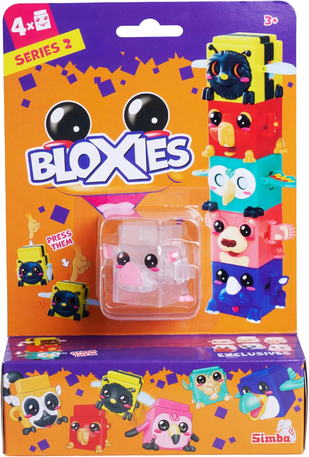 Thumbnail 1 de Simba Bloxies Figur Serie II 4 Stück