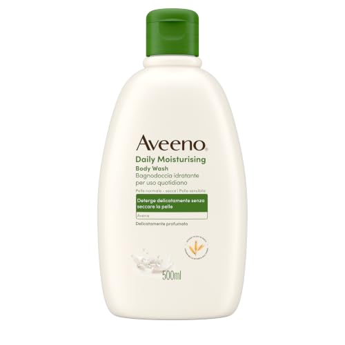 Detalle de Aveeno Daily Moisturising Bagnodoccia 500 ml: detersione delicata e Idratazione duratura