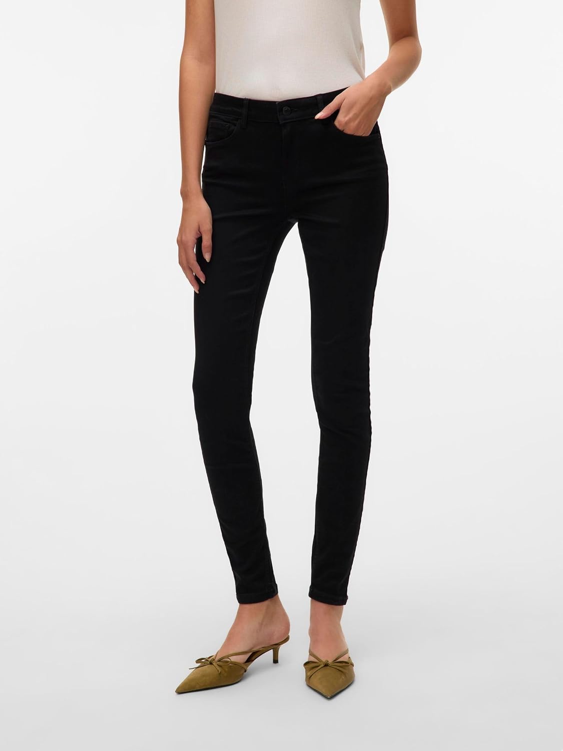 Thumbnail 1 de Jean slim VERO MODA Vmseven 66% coton
