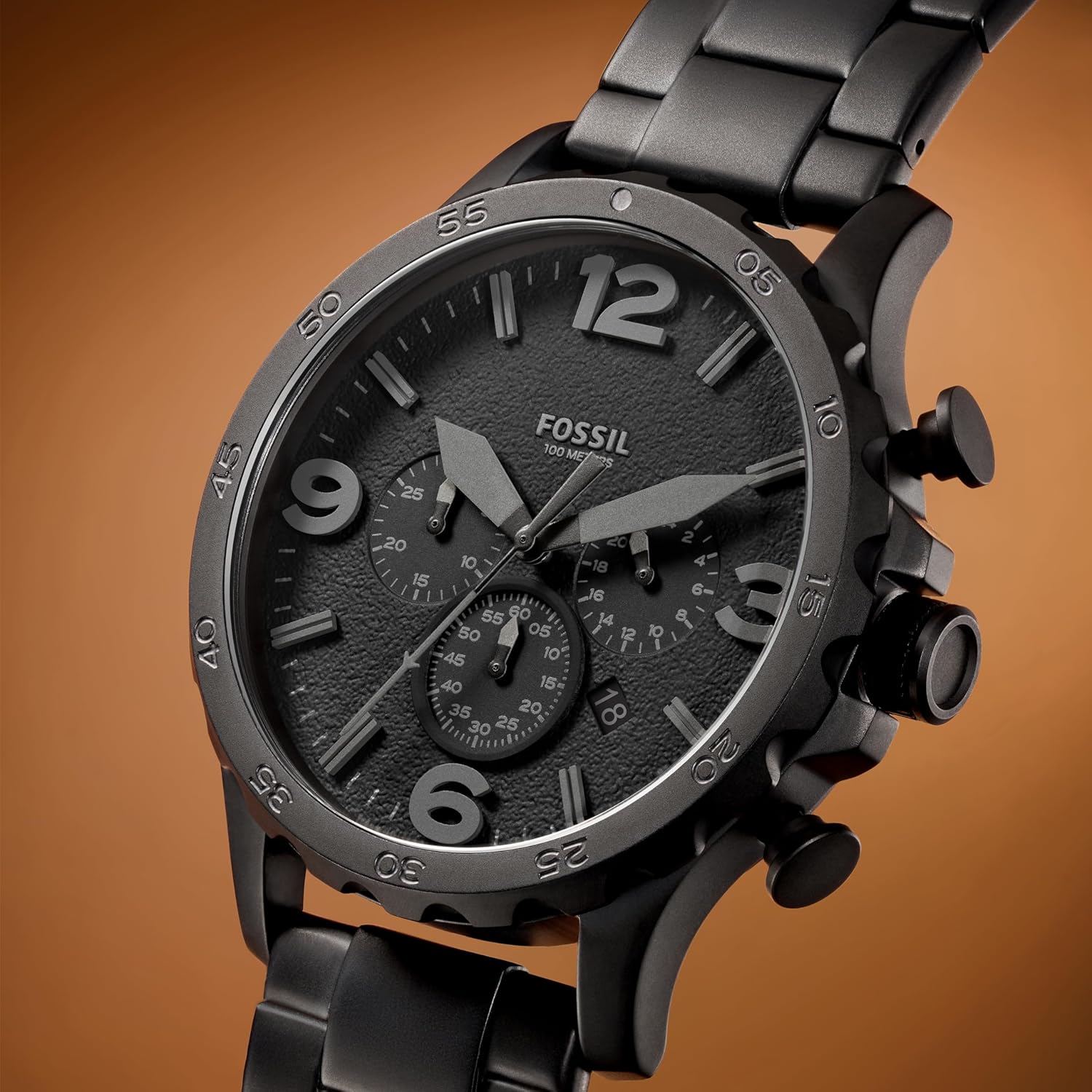 Thumbnail 3 de FOSSIL Homme Ceinture en Cuir à Boucle Marron