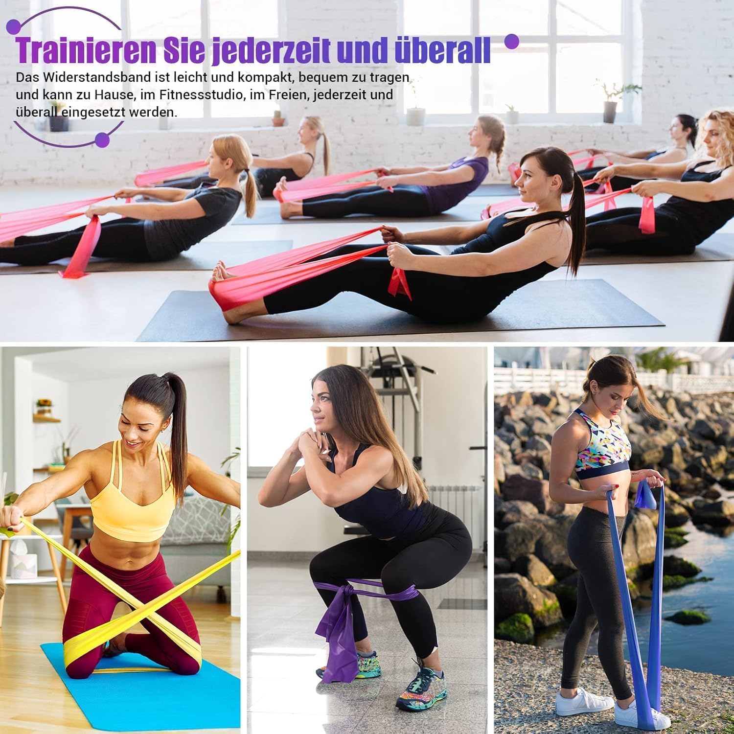 Thumbnail 4 de COFOF FitnessbĂ€nder 1,8 m đïžâ