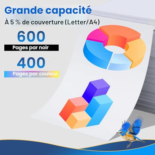 Thumbnail 2 de Cartouches d'encre compatibles Epson XP 2200 – Jhaan, lot de 10