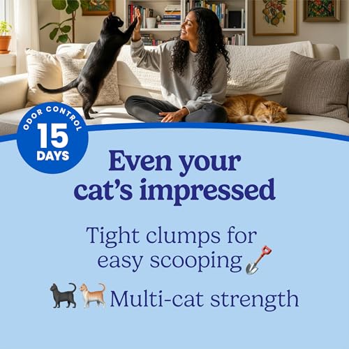 Detalle de Fresh Step Advanced Extreme Clump Multi-Cat Litter, 18.5 lb, 2-Pack