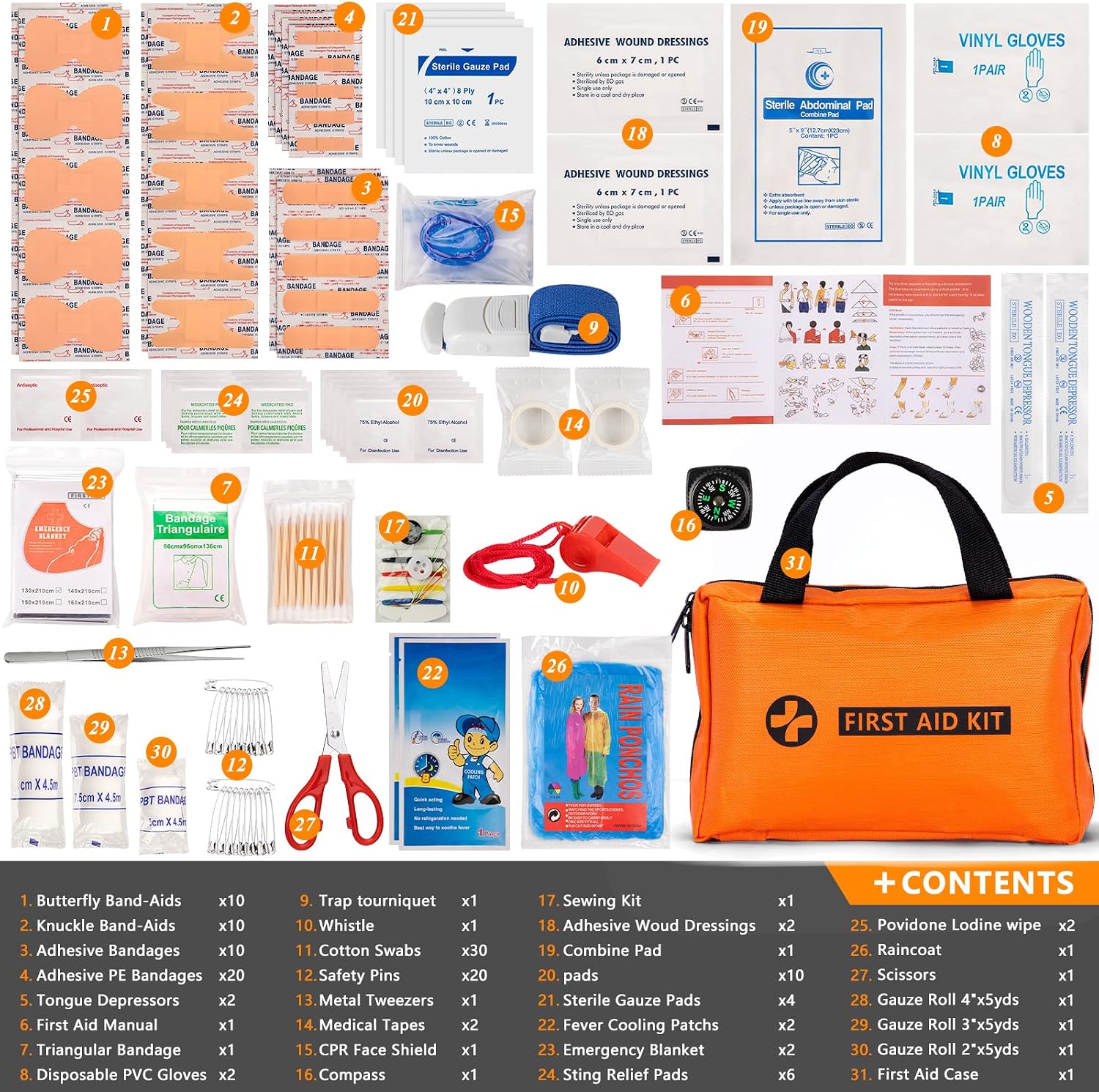 Detalle 2 de HLWDFLZ Car Emergency Kit 12V 250 PSI