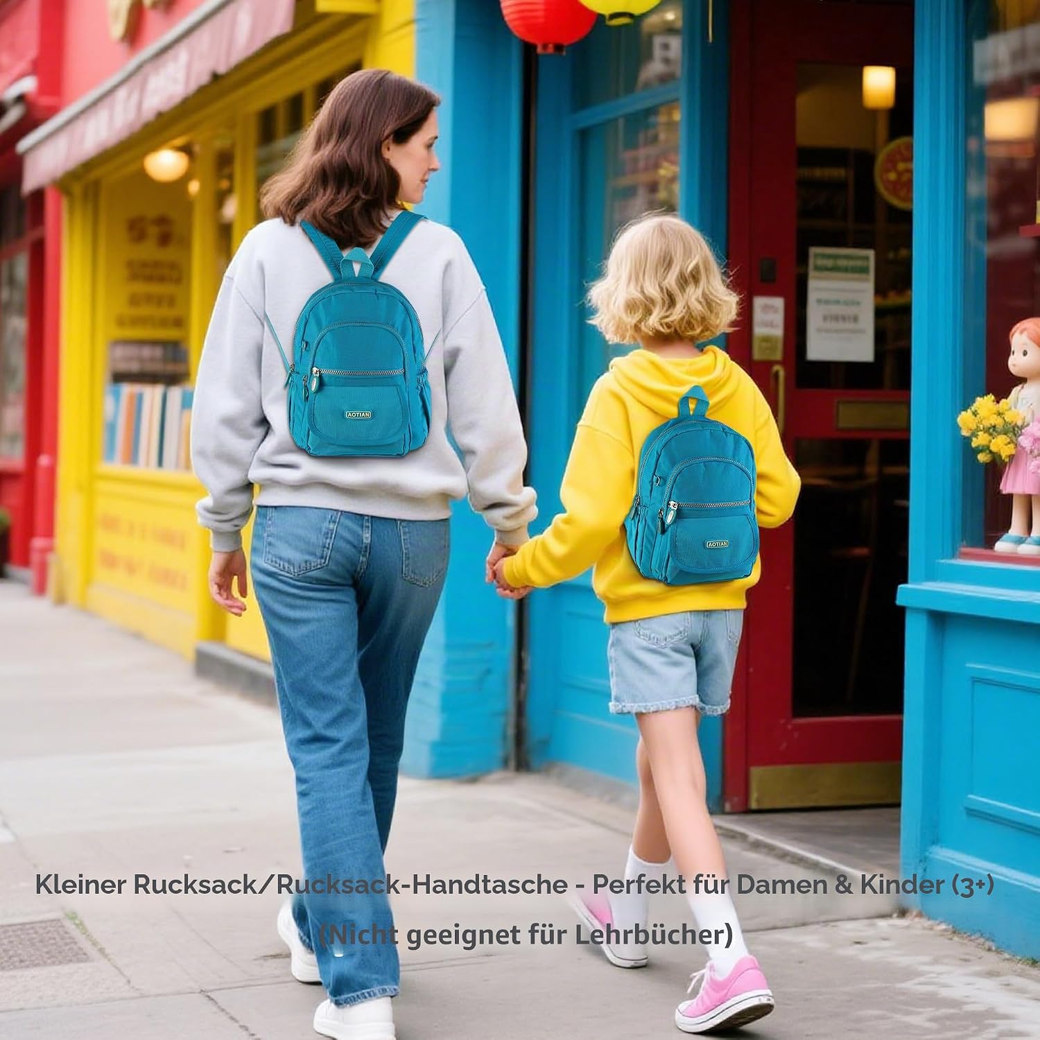 Thumbnail 1 de AOTIAN Mini Rucksack: Leichtgewichtiger Daypack 7 Liter für Mädchen und Damen
