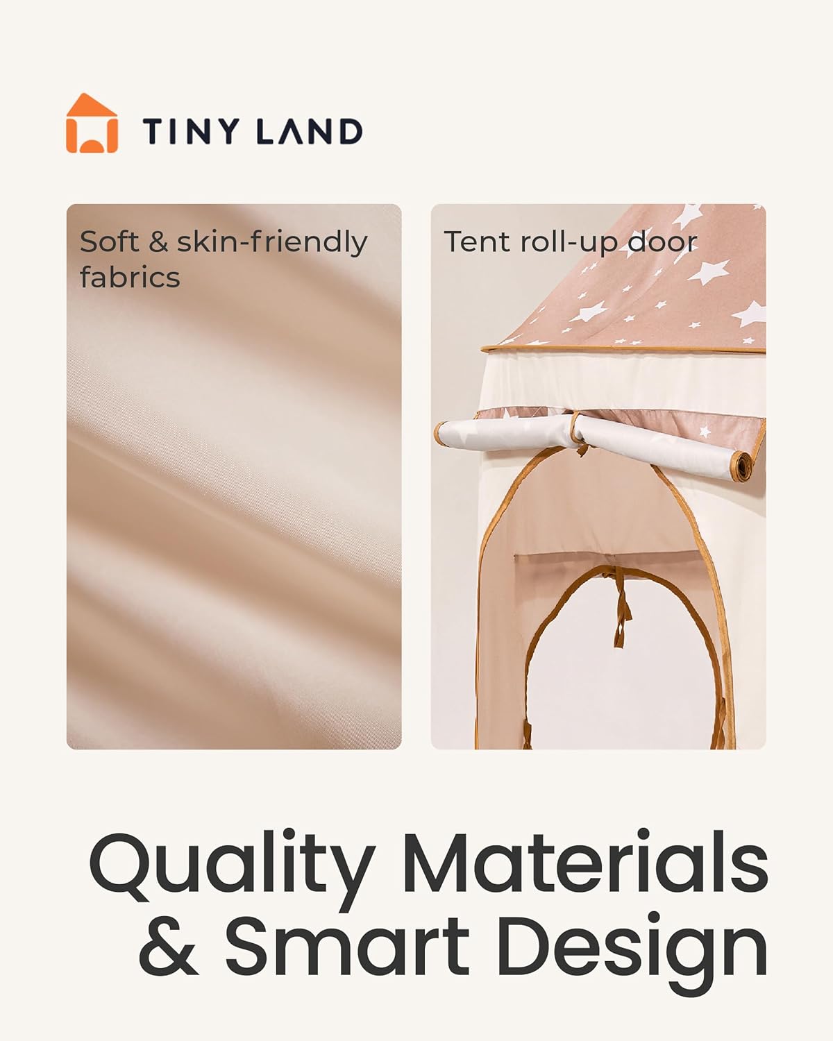 Thumbnail 3 de Tiny Land Play Tunnel and Ball Pit for Toddlers (5-Piece) – Foldable Pop-Up Indoor/Outdoor Kids Play Tent