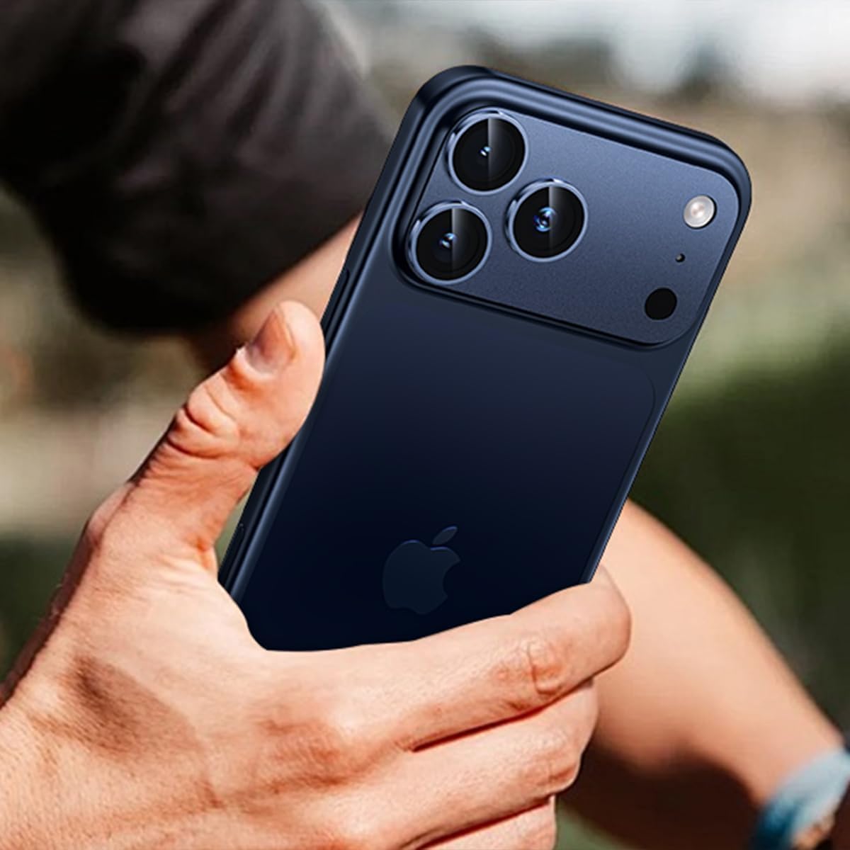 Thumbnail 6 de Jurqqer Camera Lens Protector for iPhone 17 Pro Max 9H