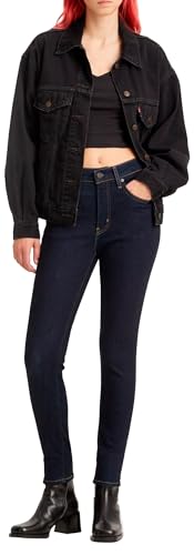 Detalle de Levi's 721 High Rise Skinny Jeans Femme — Blue Wave Rinse, 31W / 30L