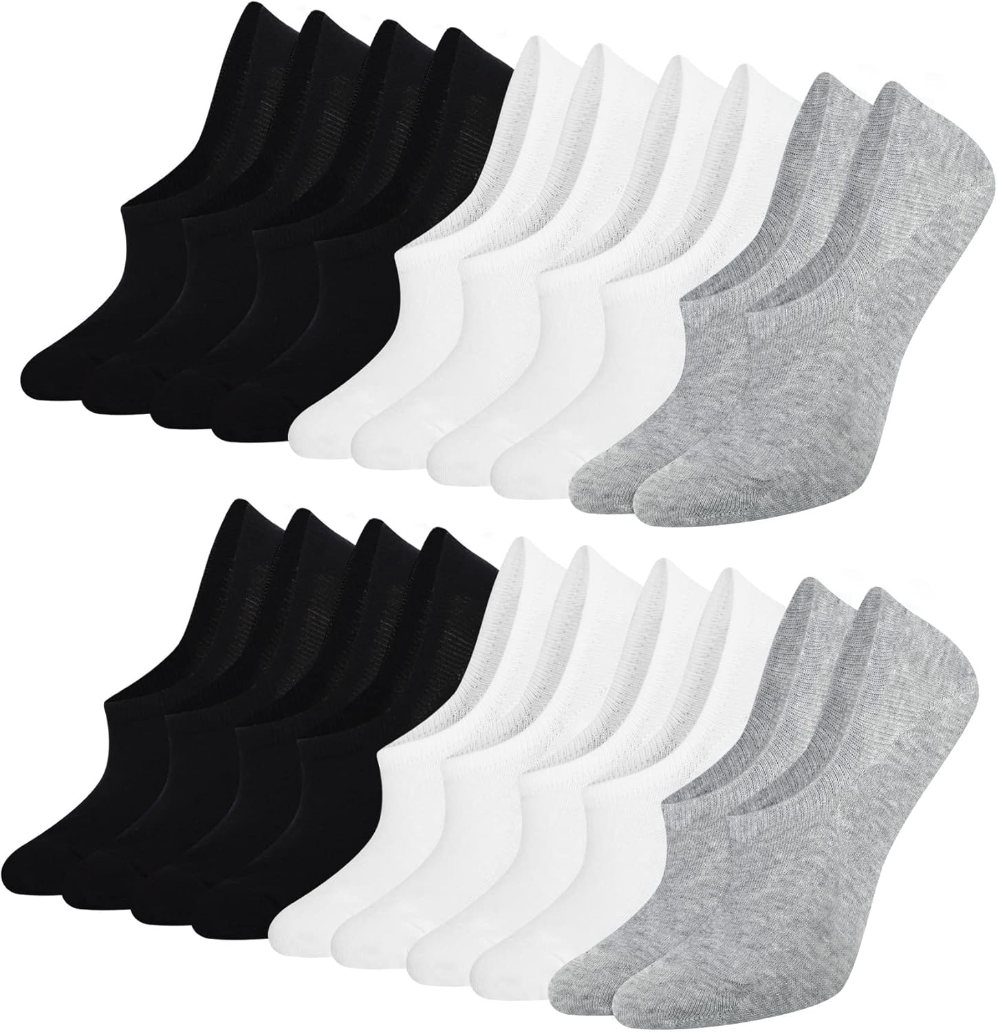 Thumbnail 6 de Blu Ninfee Sneaker Socken Damen & Herren – Unsichtbare Füßlinge, 10 Paar, rutschfestes Silikon, atmungsaktiv