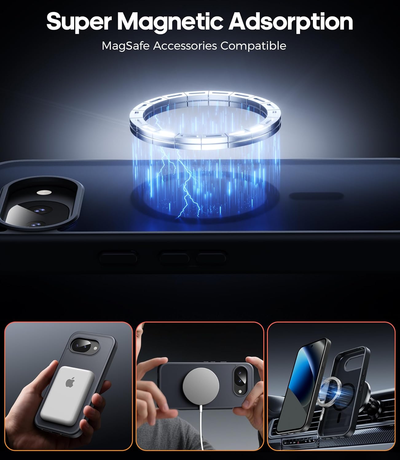 Thumbnail 3 de Opkiegrn Pixel 10a case 2 screen protectors
