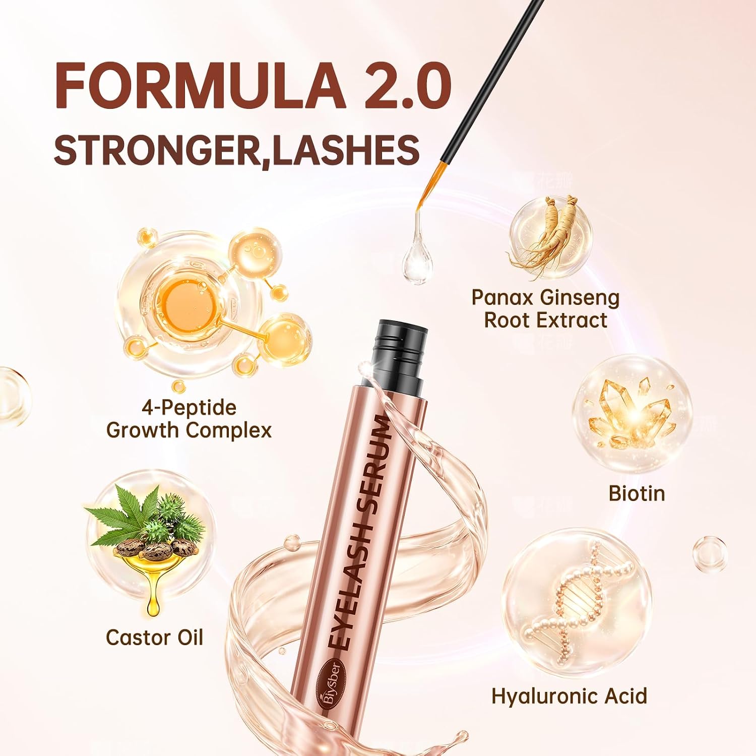 Thumbnail 3 de Biysber Eyelash Growth Serum 6 mL