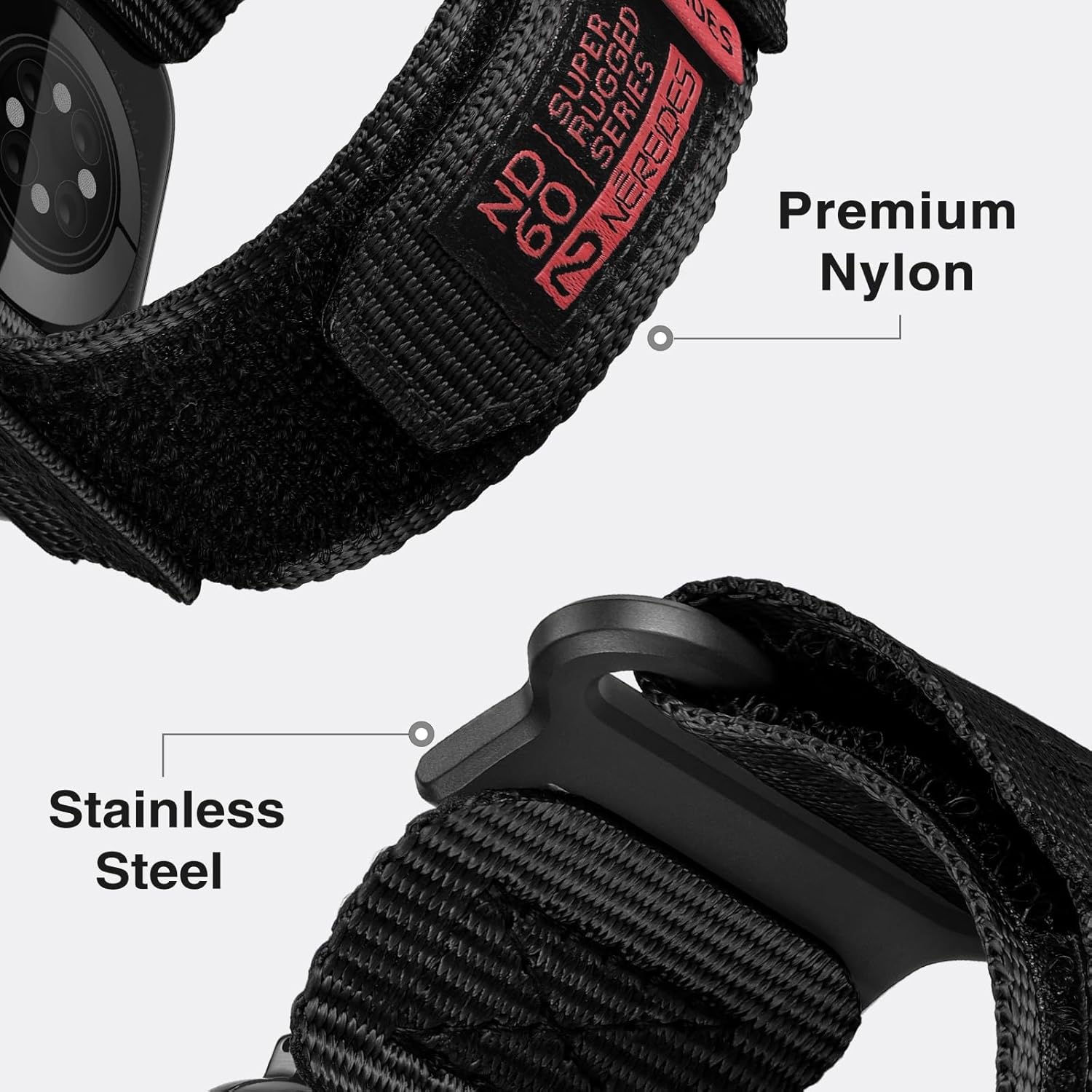 Thumbnail 5 de Nereides Nylon Sports Strap 49mm