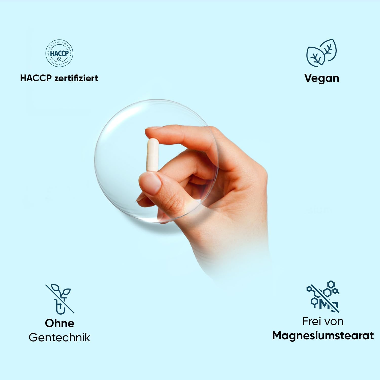 Thumbnail 6 de WeightWorld Magnesium Komplex 4 in 1 mit L-Leucin – 180 vegane Kapseln