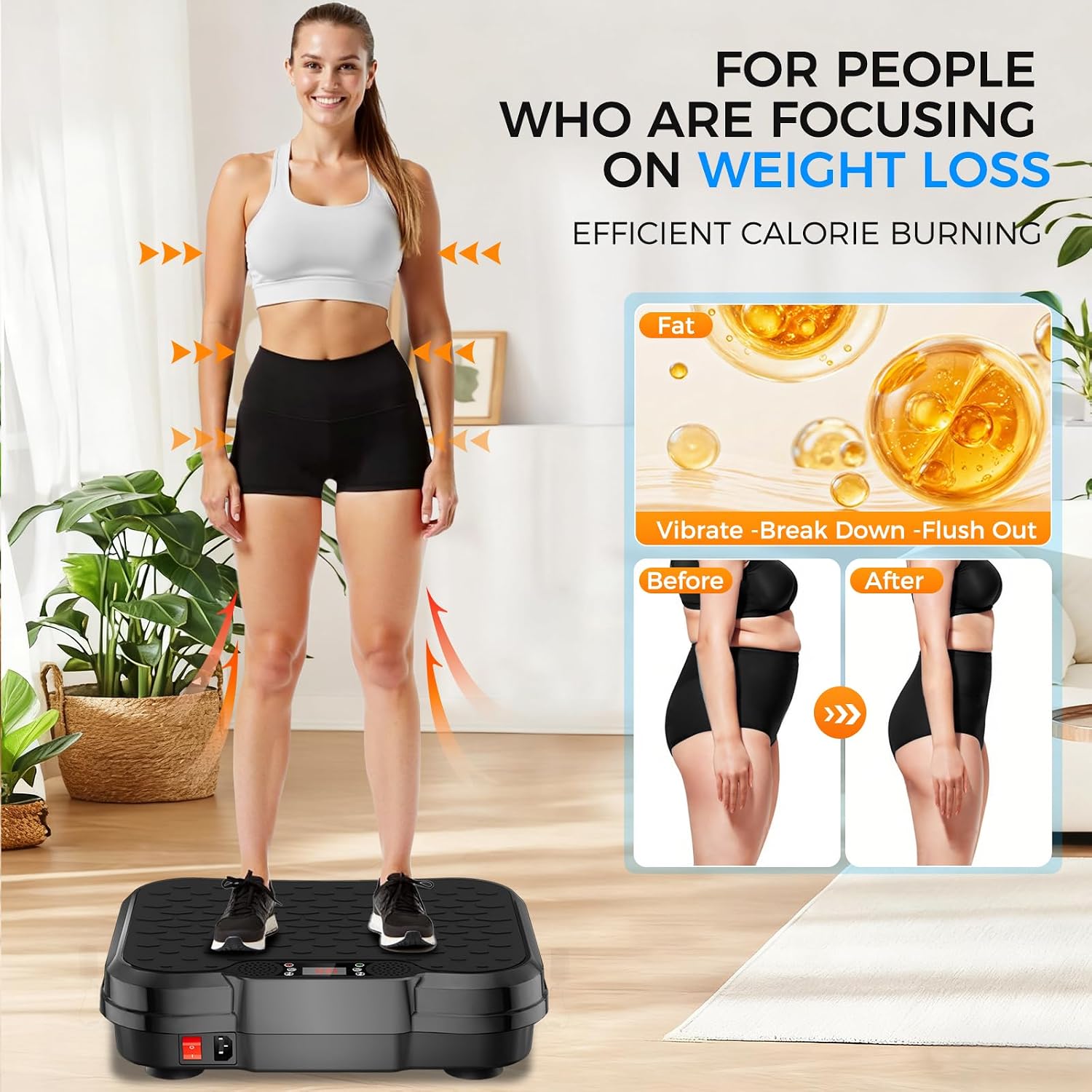 Thumbnail 6 de Vibration Plate Exercise Machine 450 lbs
