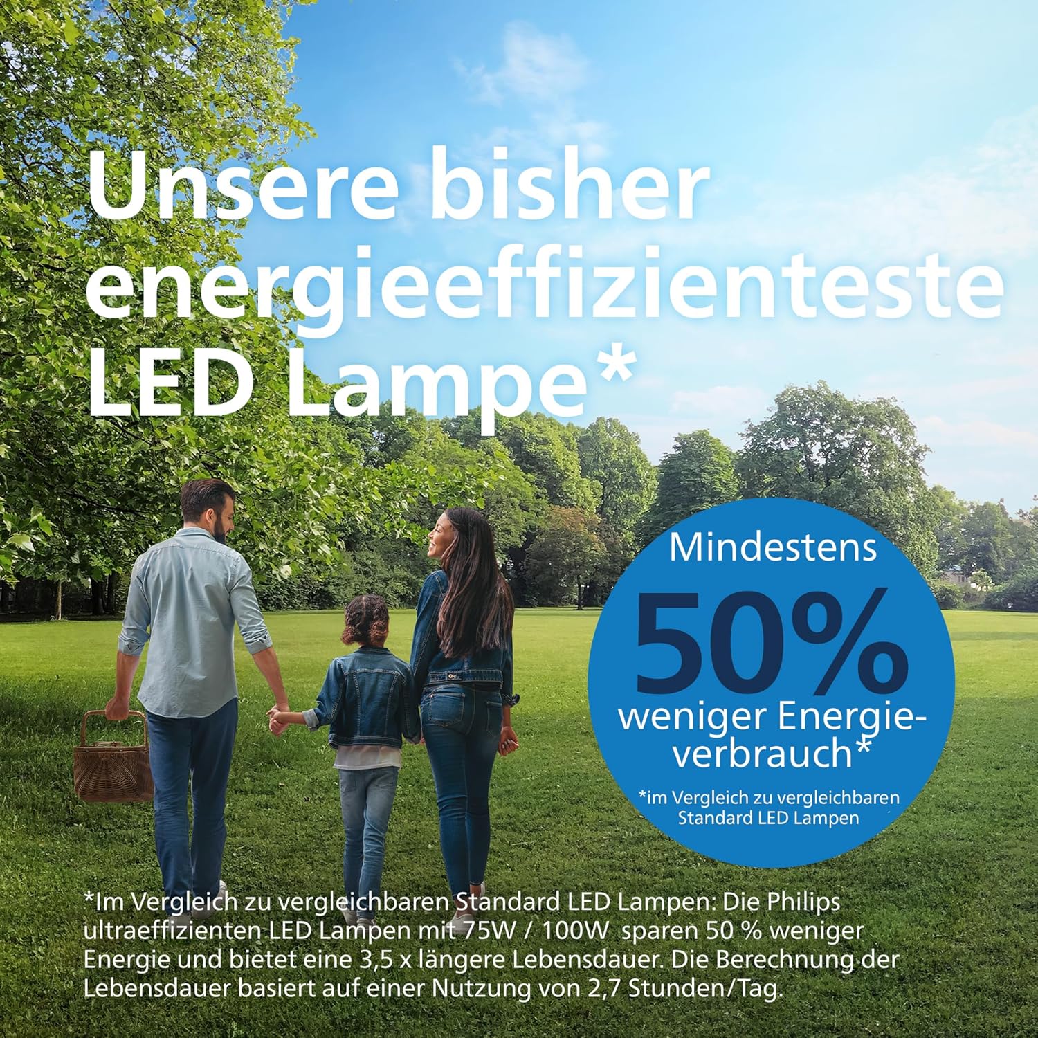 Thumbnail 4 de Philips LED Classic E27 Lampe – warmweiß, ultraeffizient, lange Lebensdauer