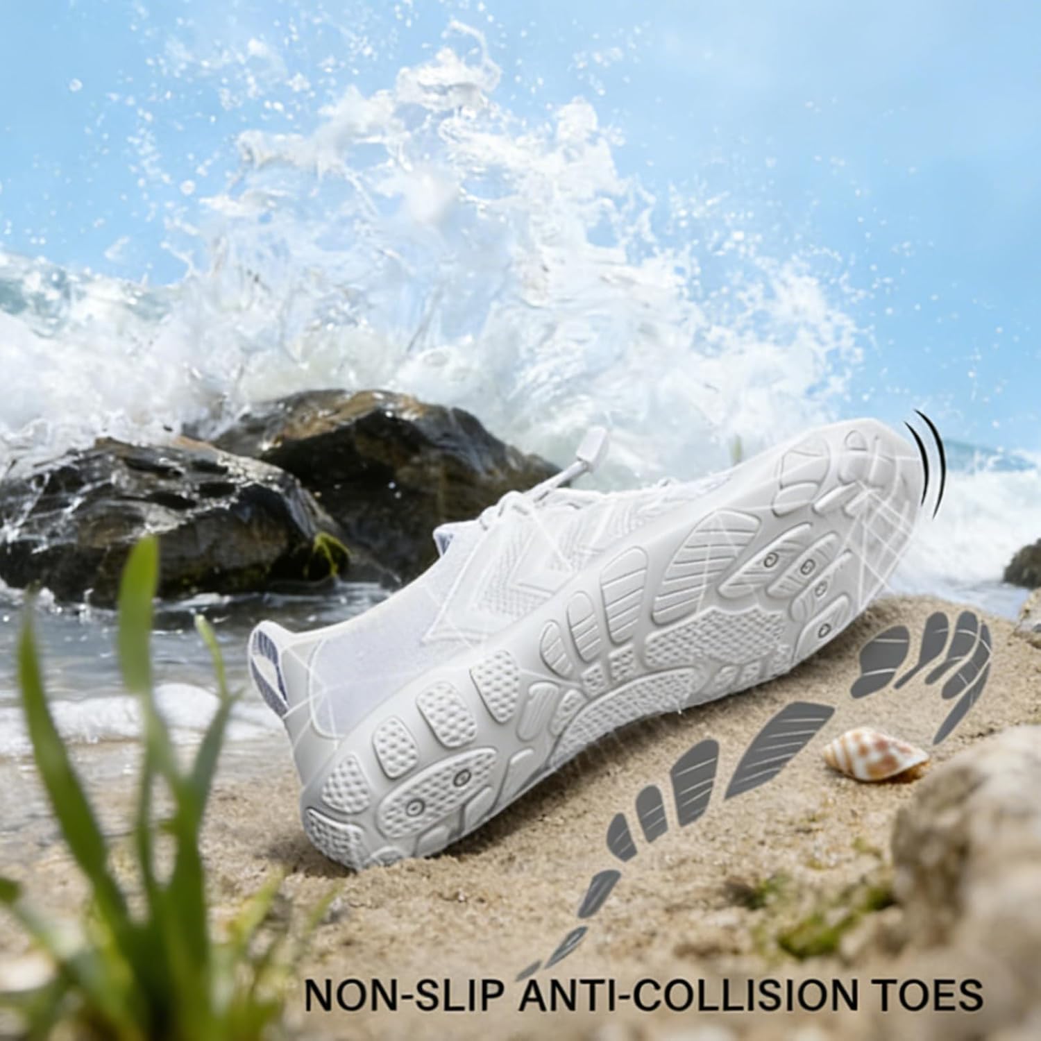 Thumbnail 2 de IceUnicorn Barfußschuhe für Damen & Herren – atmungsaktive Walkingschuhe mit breiter Zehenkappe