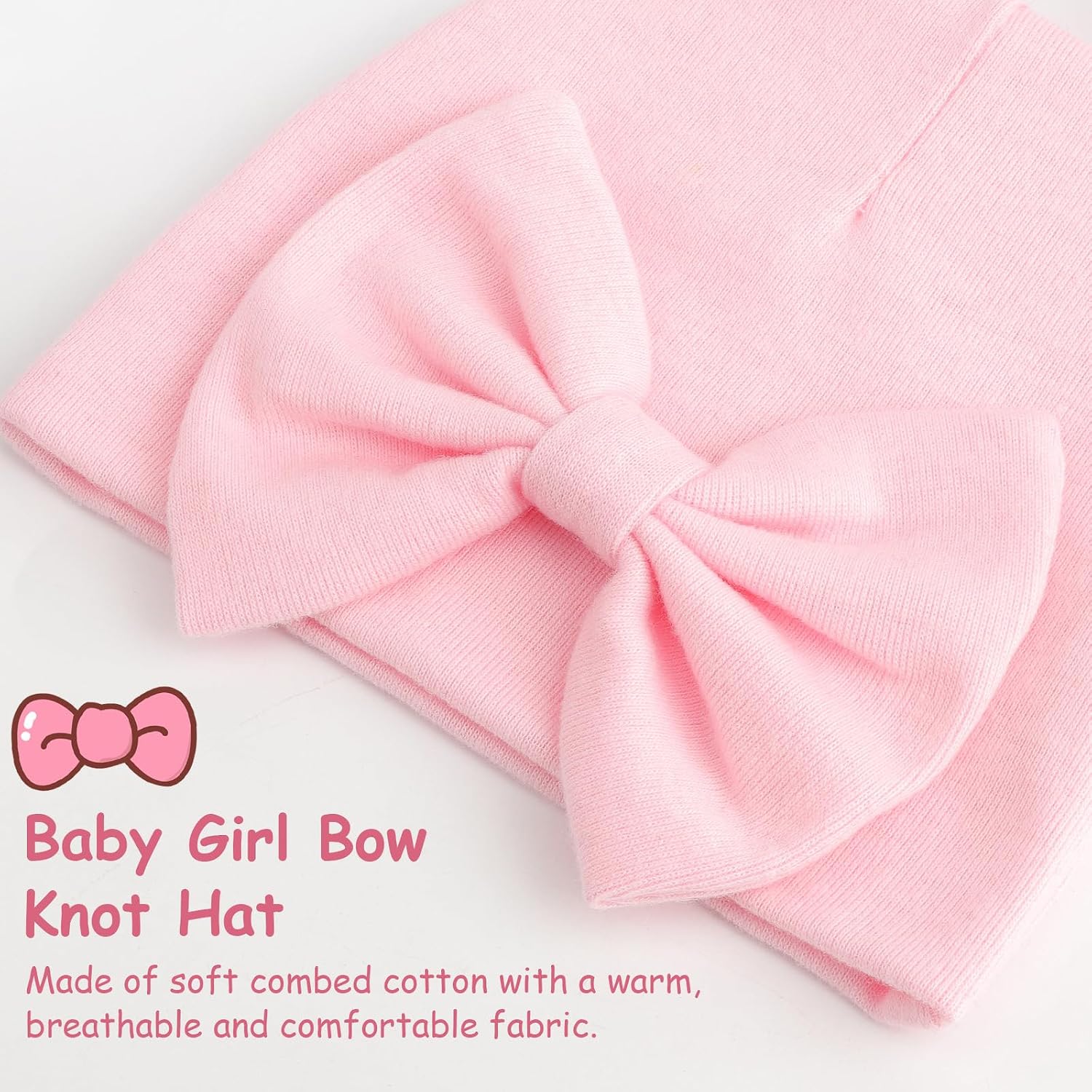 Thumbnail 4 de DRESHOW Newborn Hats Mittens Set