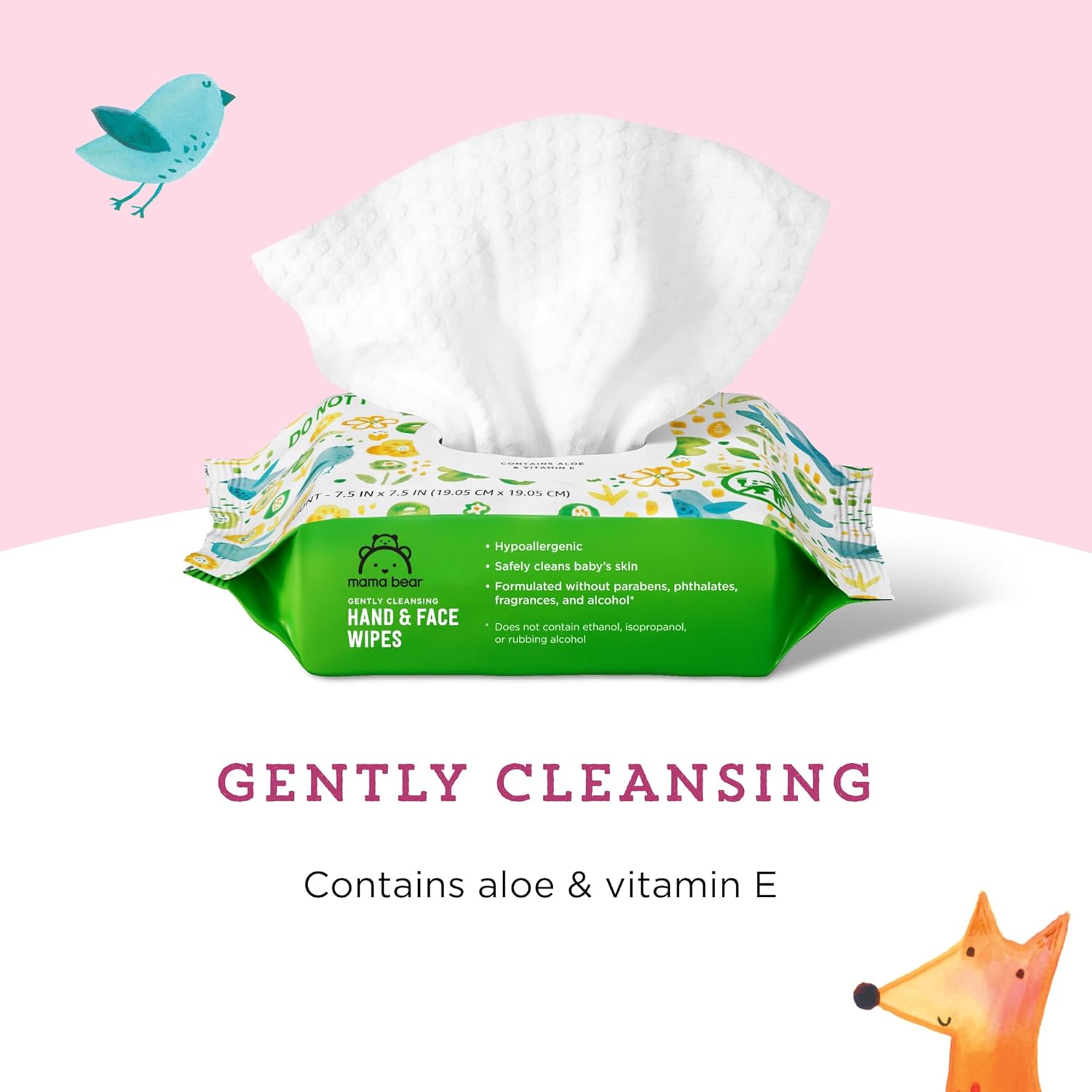 Thumbnail 1 de Mama Bear Hand & Face Wipes, 180 Count