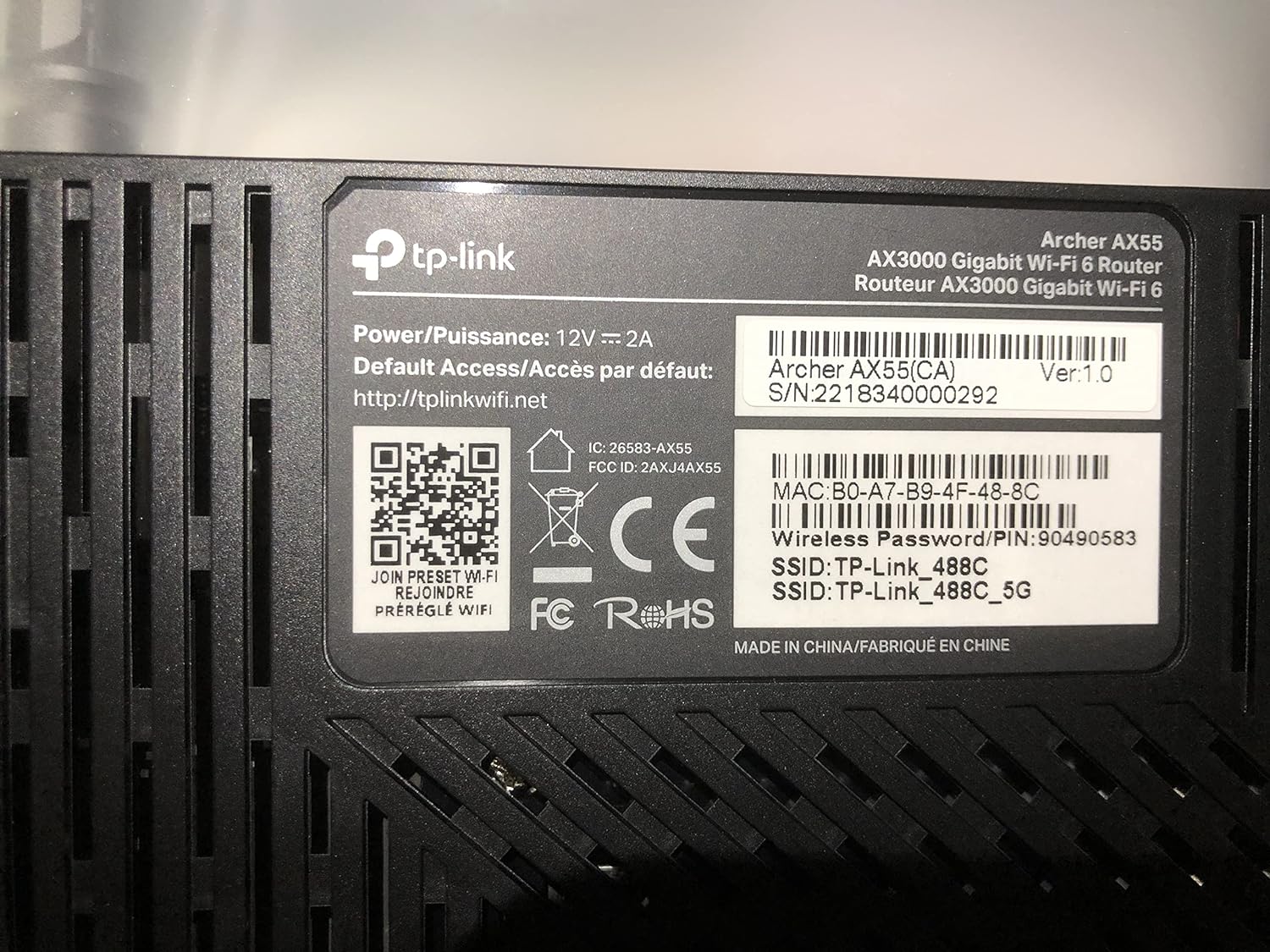 Thumbnail 6 de TP-Link Archer AX55 AX3000 Wi‑Fi 6 Router