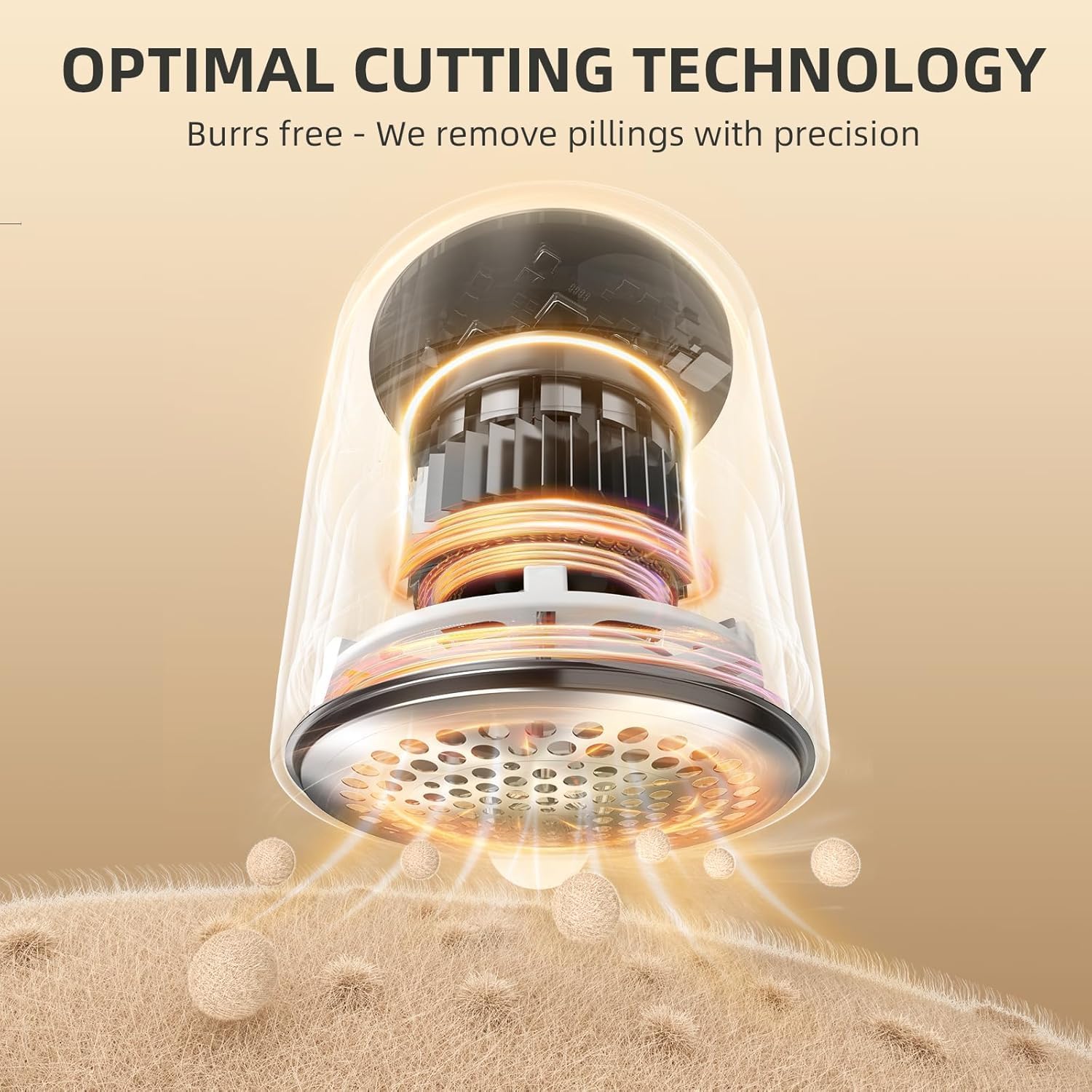 Thumbnail 5 de Fabric Shaver 6-blade Rechargeable Lint Remover