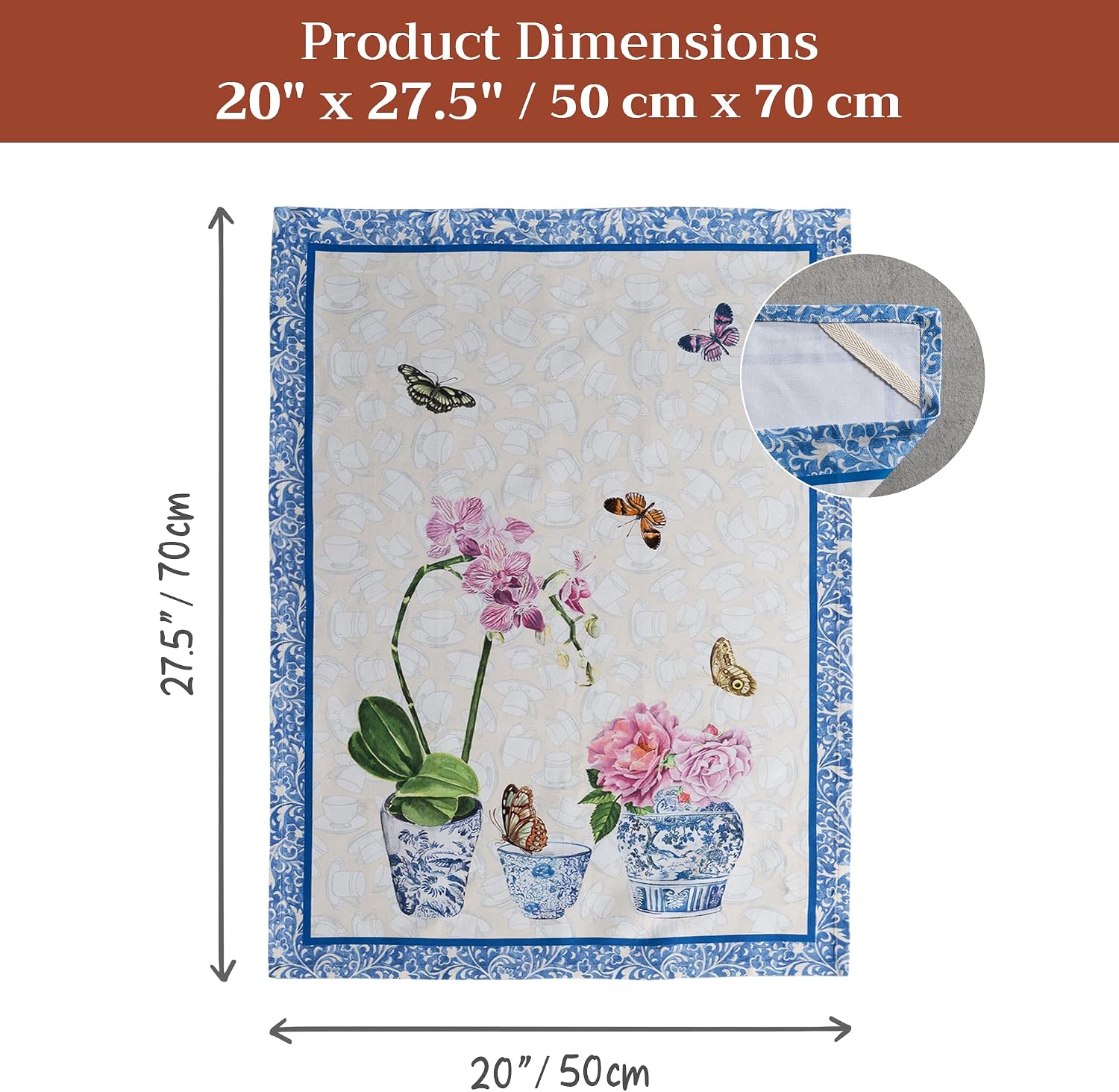 Thumbnail 6 de Maison d' Hermine Kitchen Towels 27.5" cotton set of 3