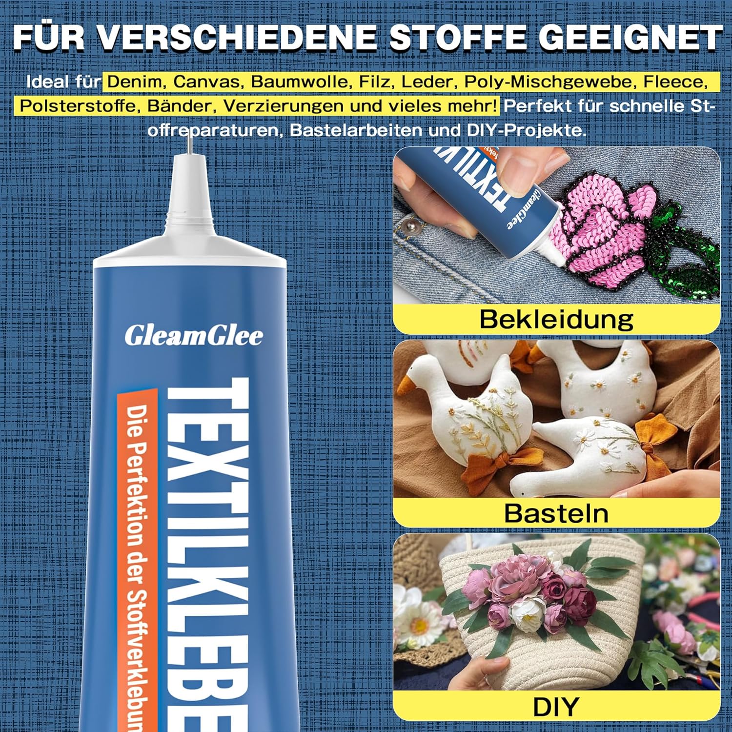 Thumbnail 5 de Textilkleber 50 ml 🧵