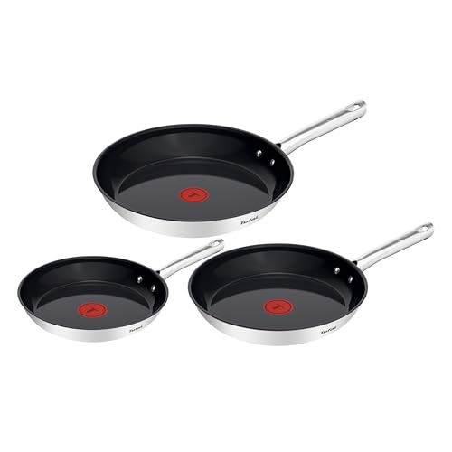 Detalle de Tefal Duetto On, 3 poêles 20/24/28 cm, revêtement Go Ceram