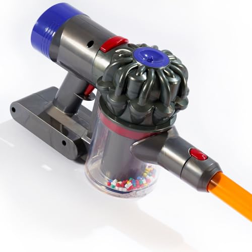 Detalle de ODS V8 Dyson Aspirapolvere Giocattolo per Bambini – Colore Grigio, Arancione e Viola, 20800
