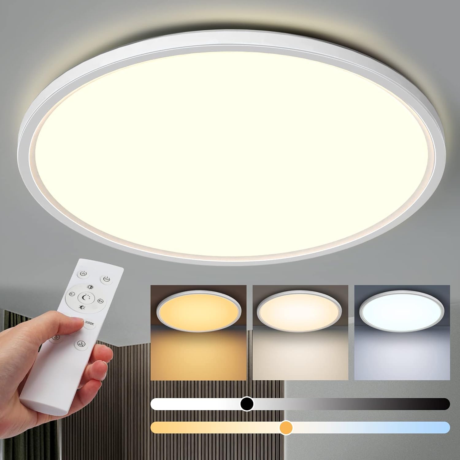 Detalle de Aisutha LED Deckenleuchte 24W